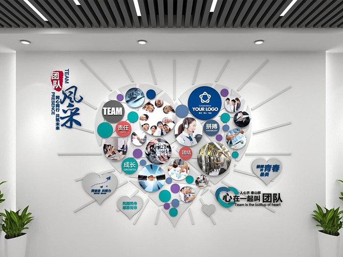 團隊風采展示墻