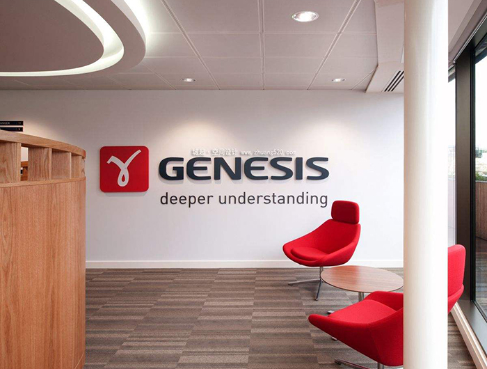 前臺背景墻制作